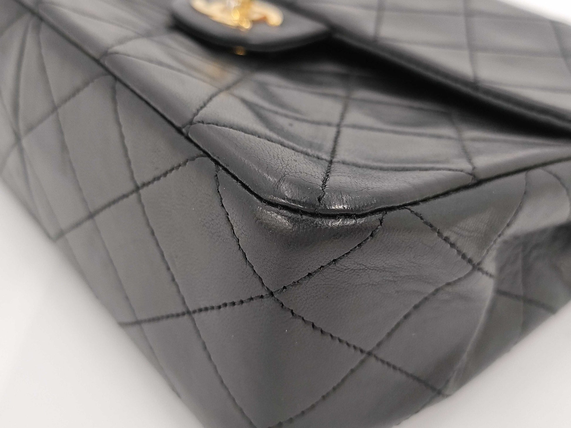 CHANEL Mini Matlasser Black No. 1 Shoulder Bag