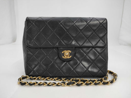 CHANEL Mini Matlasser Black No. 1 Shoulder Bag