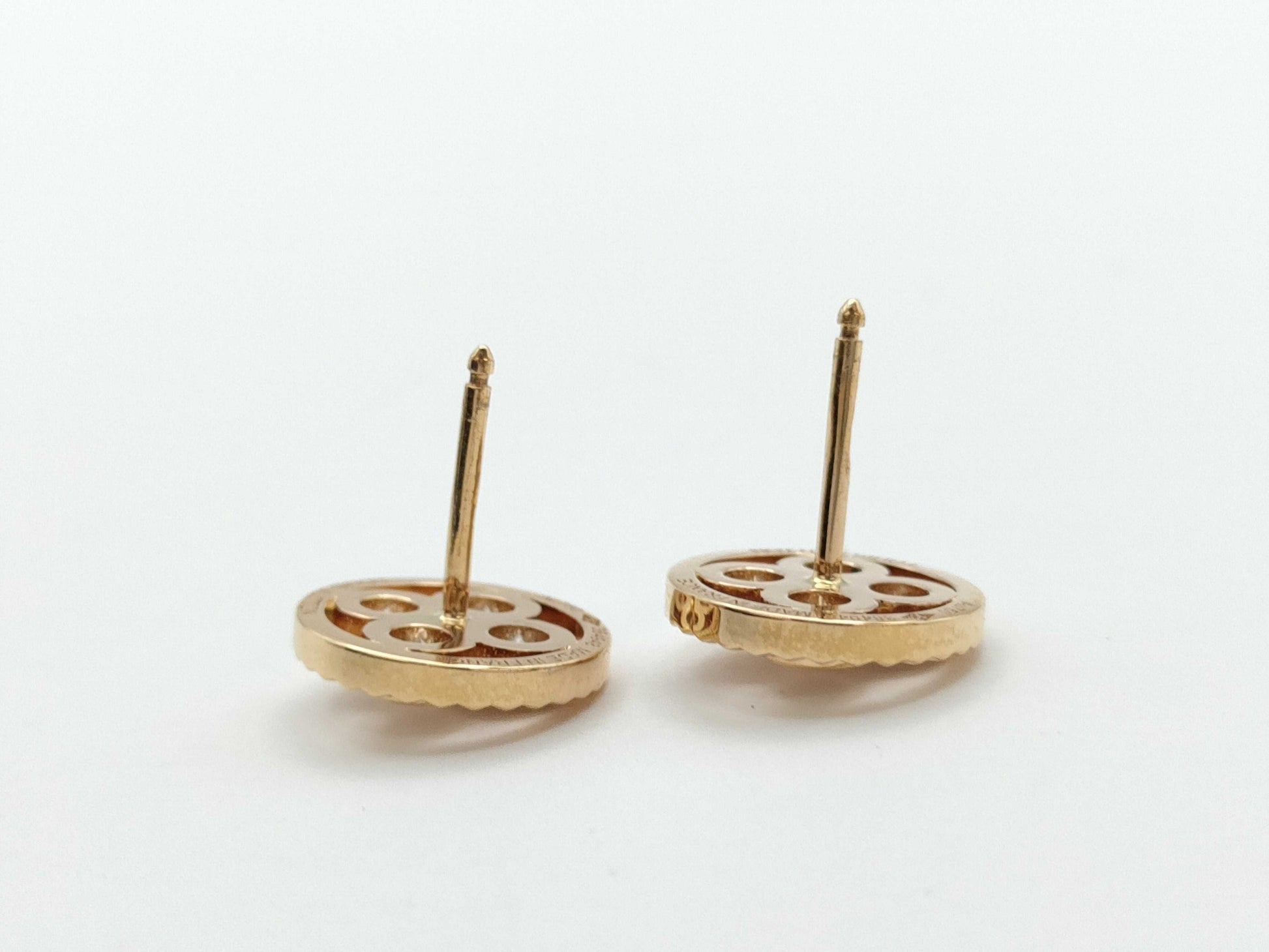 LOUIS VUITTON Pughs-Saint-Blossom BB Diamonds PG Au750 2.9g Earrings
