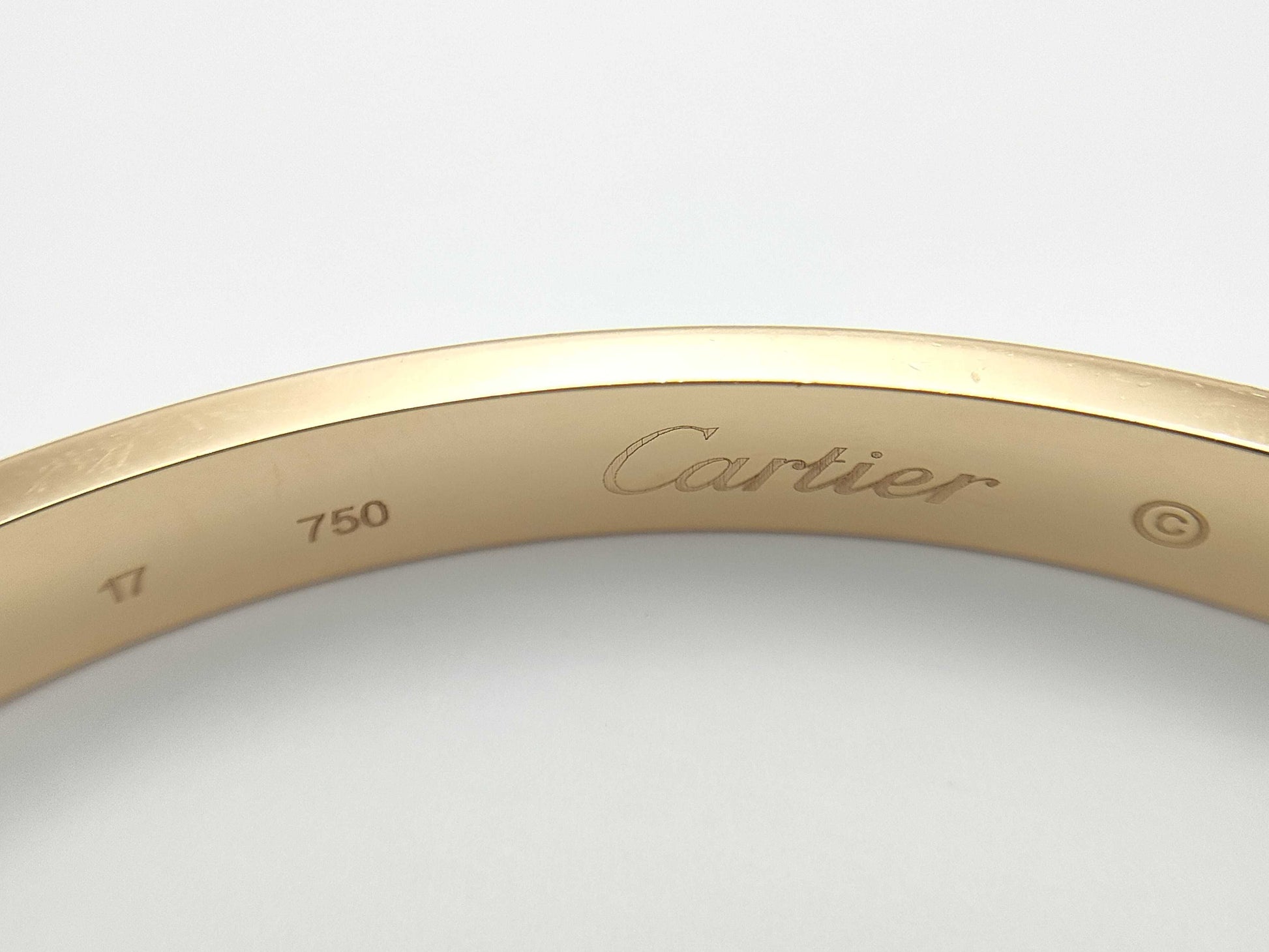 BVLGARI Old Love Breath #17 YG 750 30.1g Bracelet Bangle