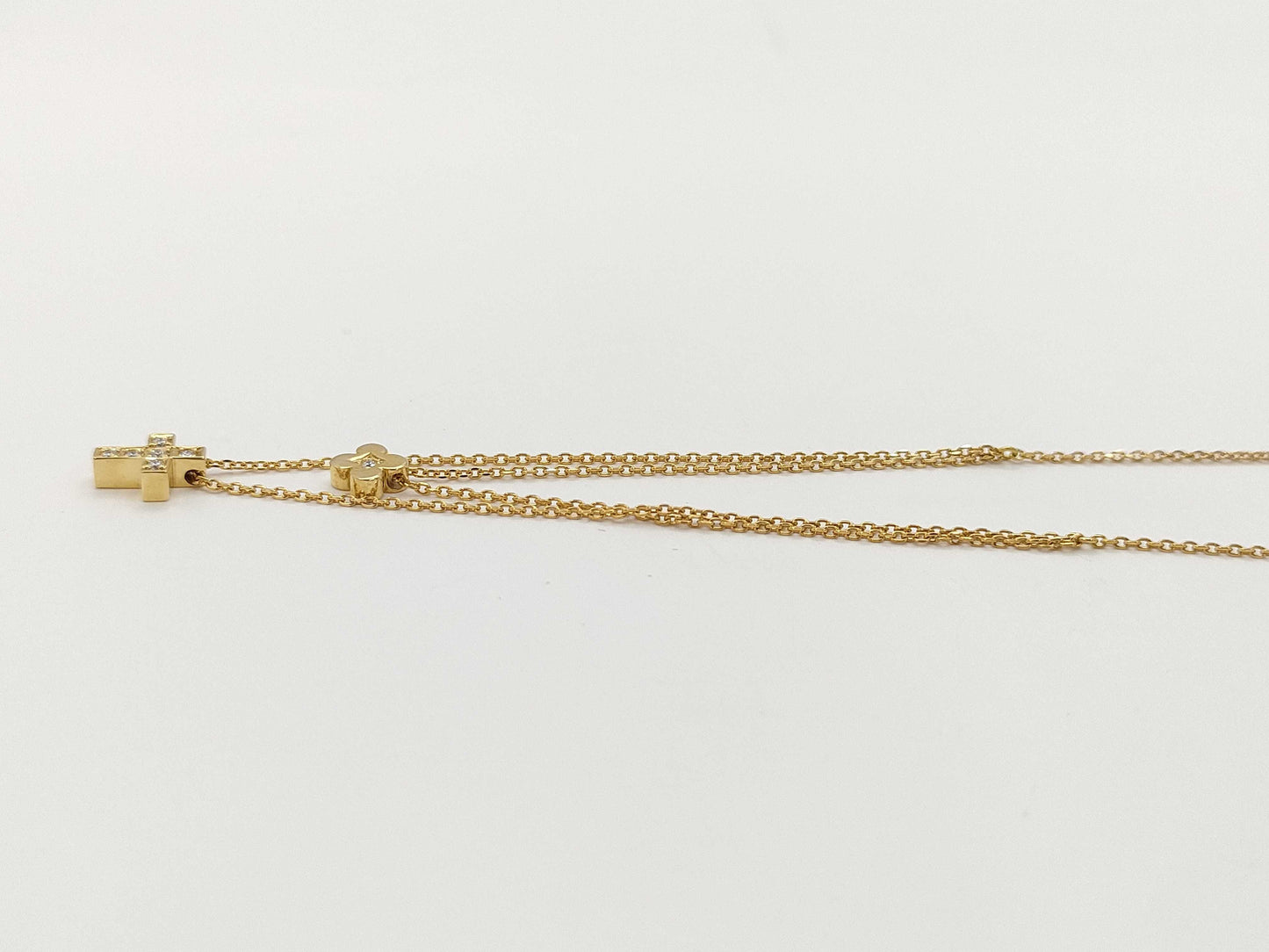 MIKIMOTO PERLITA D0.06ct K18 3.3g Necklace