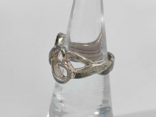 Tiffany & Co. Double Loving Heart 925 5.5g #9 Ring