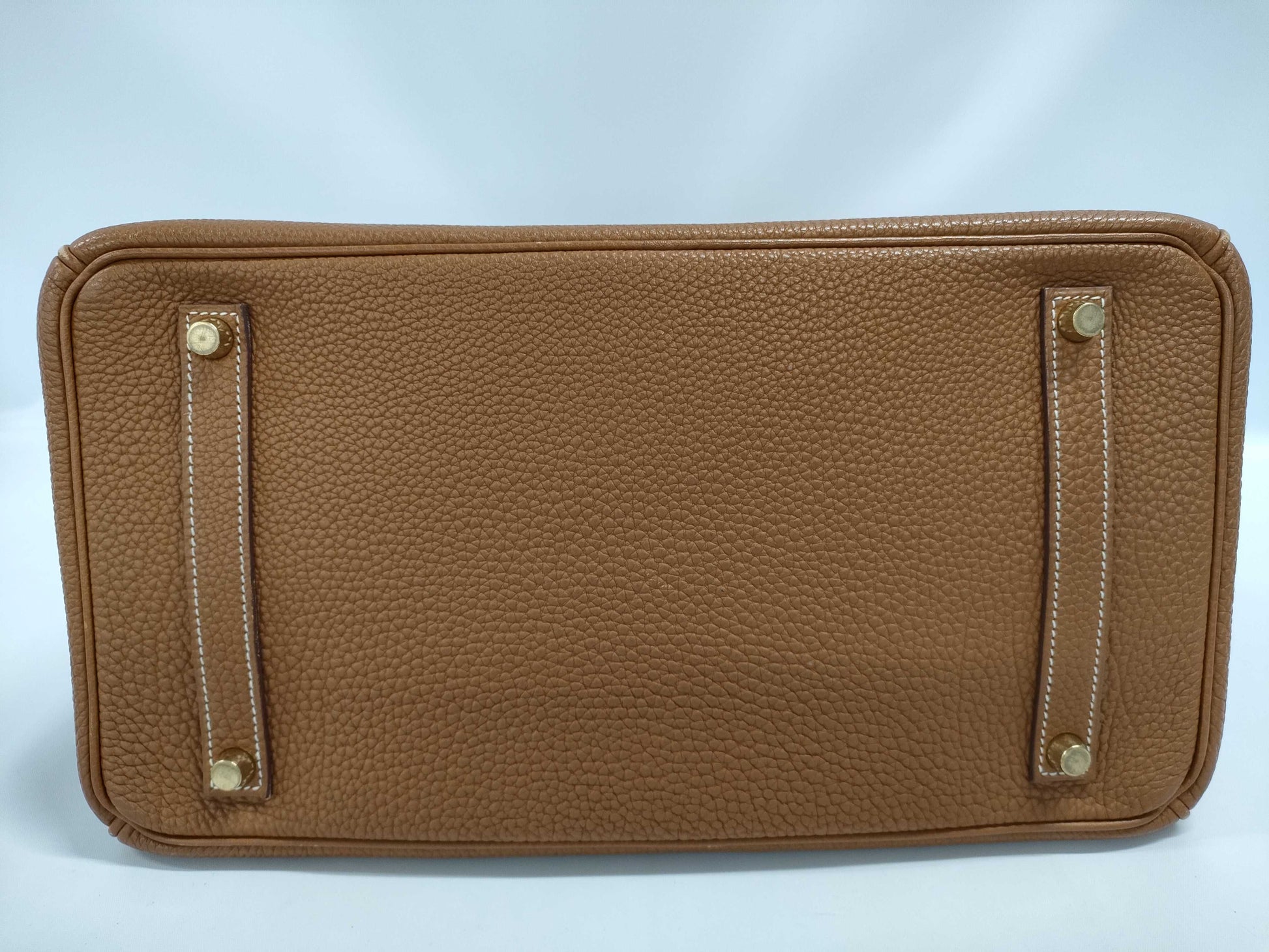 HERMES Birkin 35 with Gold Hardware and Togo Leather Handbag