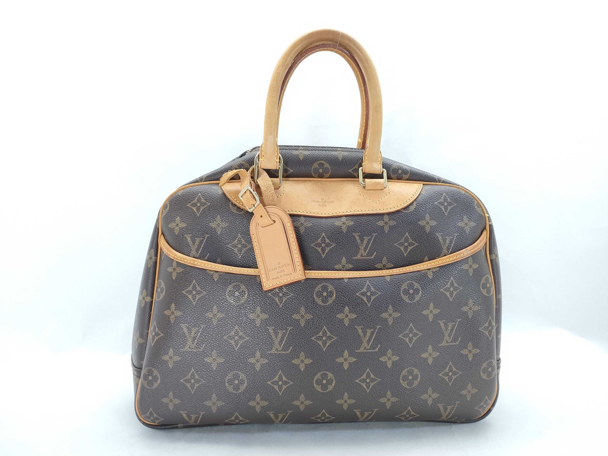 LOUIS VUITTON Monogram Deauville Handbag