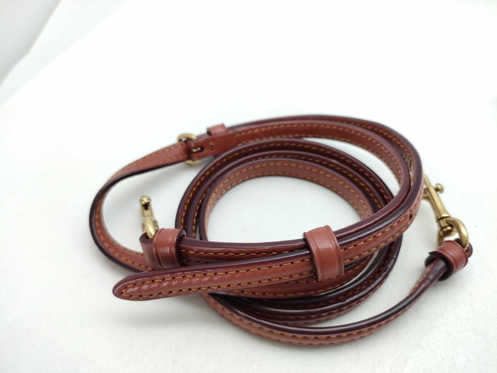 COACH Signature Mini Shoulder Bag, Brown
