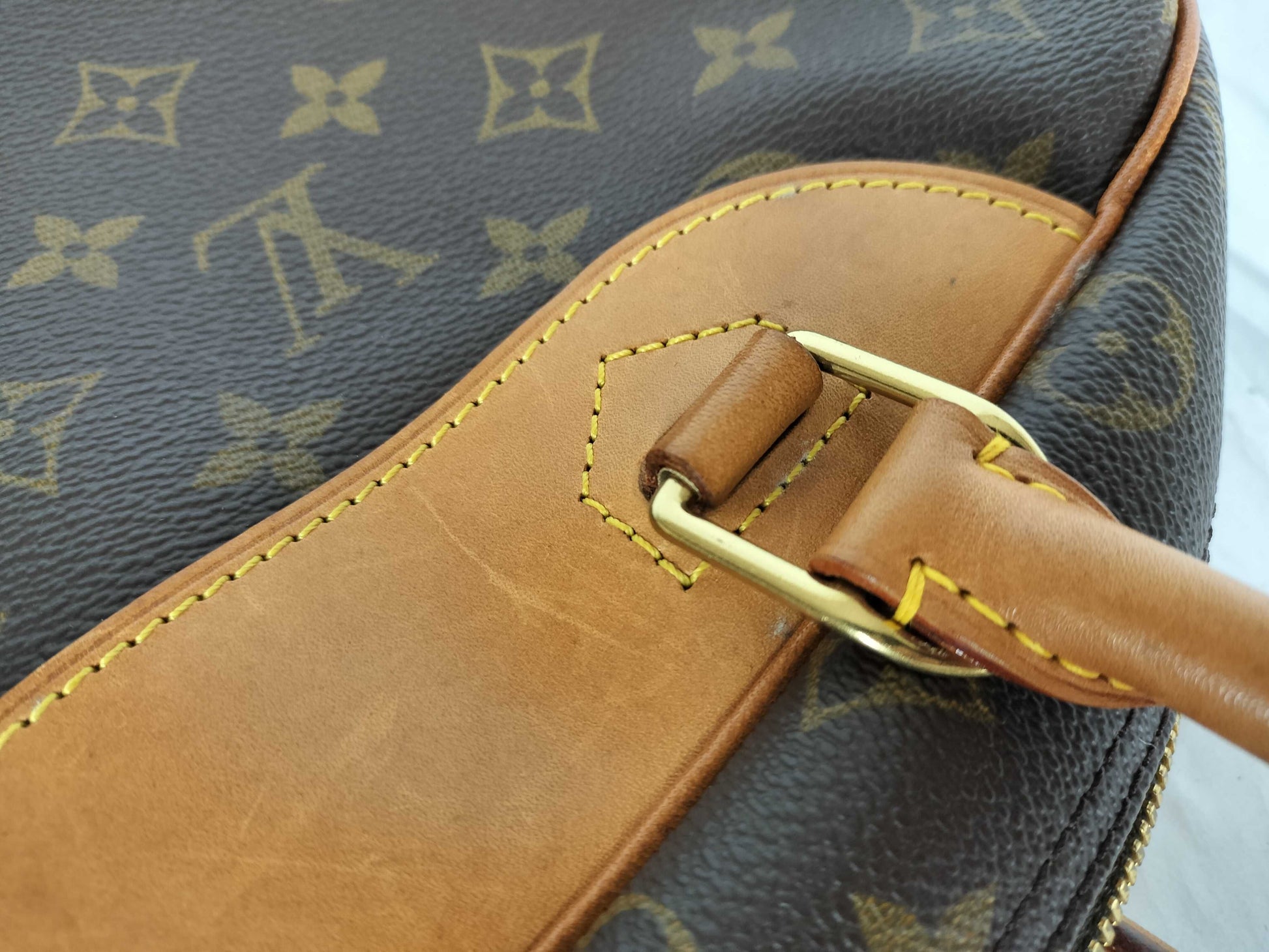 LOUIS VUITTON Monogram Deauville Handbag