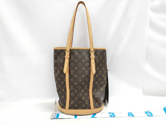 LOUIS VUITTON Monogram Bucket GM Tote Bag