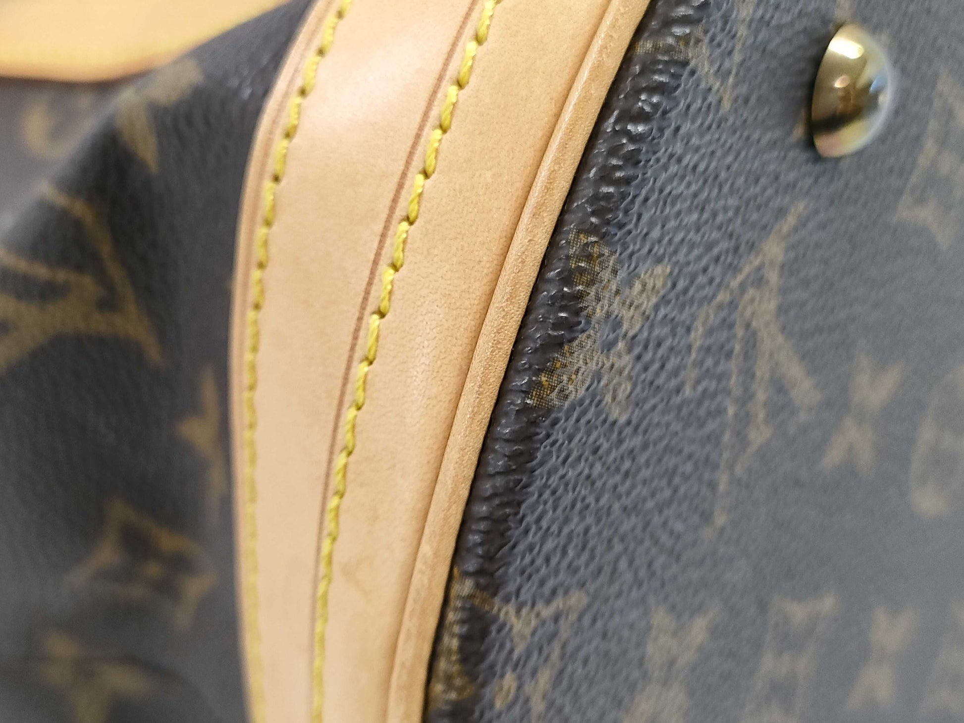 LOUIS VUITTON Monogram Bucket GM Tote Bag