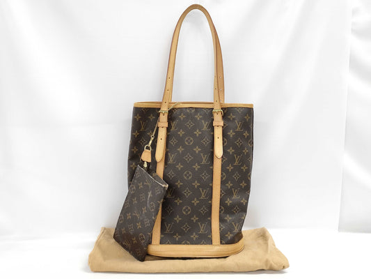 LOUIS VUITTON Monogram Bucket GM Tote Bag
