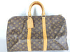 LOUIS VUITTON Monogram Keepall 45 Boston Bag