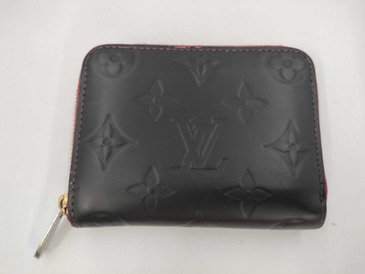LOUIS VUITTON Vuitton Monogram Matte Compact Zip Wallet