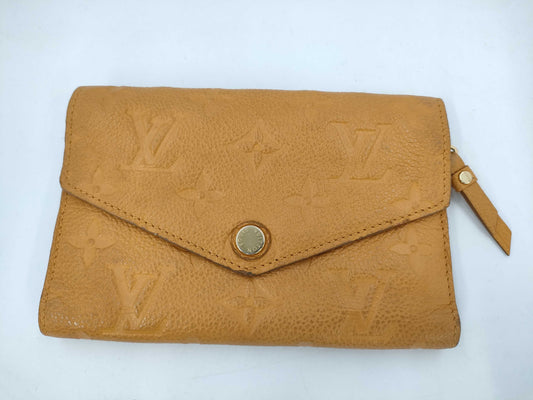 LOUIS VUITTON Vuitton Monogram Unplanted Wallet Yellow Wallet