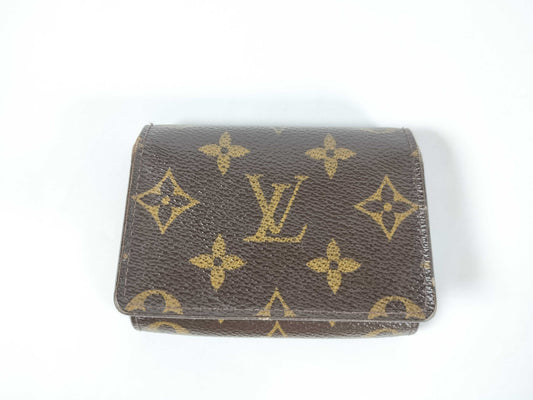 LOUIS VUITTON Monogram Card Case/Coin Case
