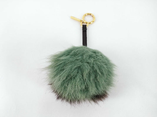 FENDI Fendi Fur Dice Charm Green Charm