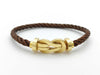 FRED Anfini #16 YG Au750/SS 16.2g Bracelet Bangle