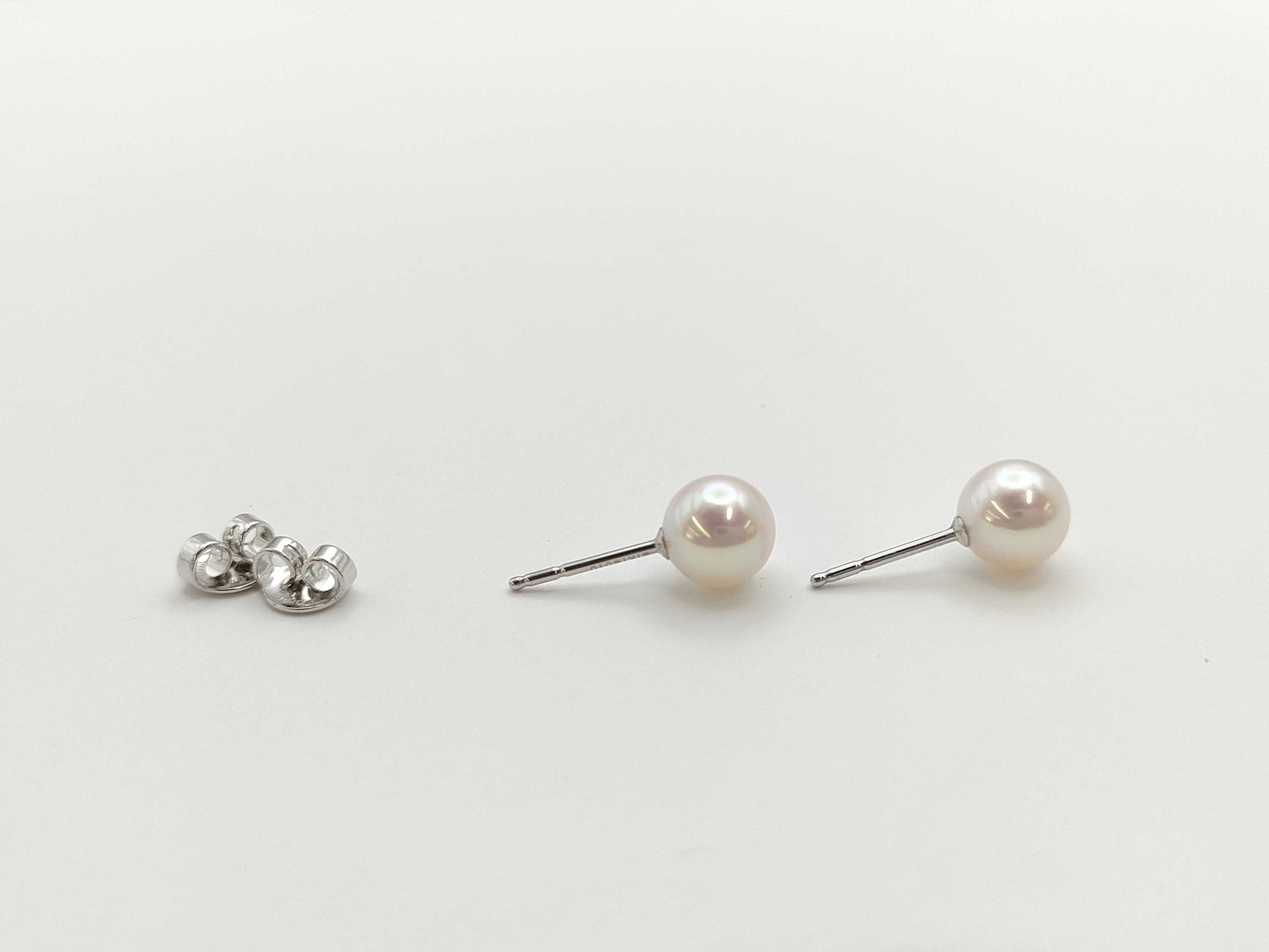 MIKIMOTO Pearl Diameter Approx. 7.3mm/7.5mm K18 2.1g Earrings