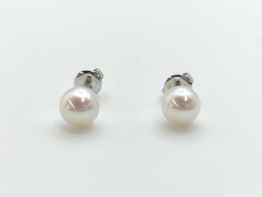 MIKIMOTO Pearl Diameter Approx. 7.3mm/7.5mm K18 2.1g Earrings