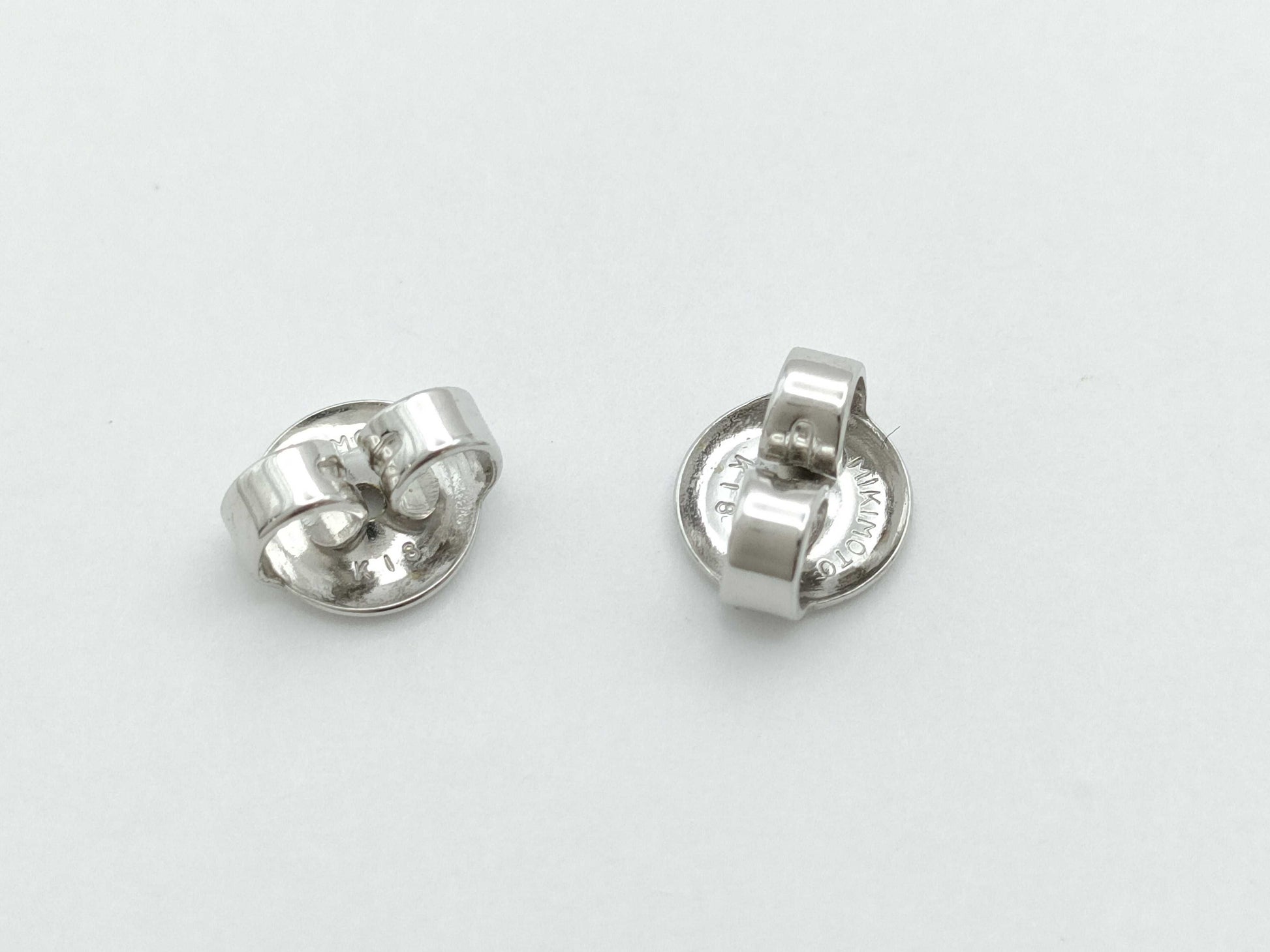 MIKIMOTO Pearl Diameter Approx. 7.3mm/7.5mm K18 2.1g Earrings