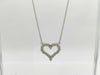 Tiffany&Co. Sentimental Heart Diamond PT950 4.7g Necklace
