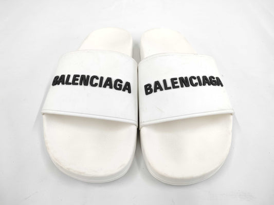 BALENCIAGA White Size 27.5 Sandals