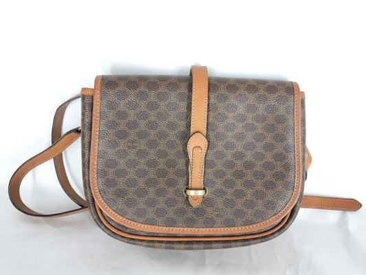 CELINE Macadam Shoulder Bag