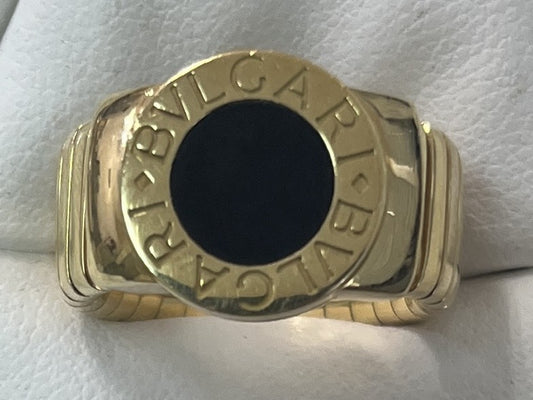 BVLGARI BB Onyx 750 19.5g Ring