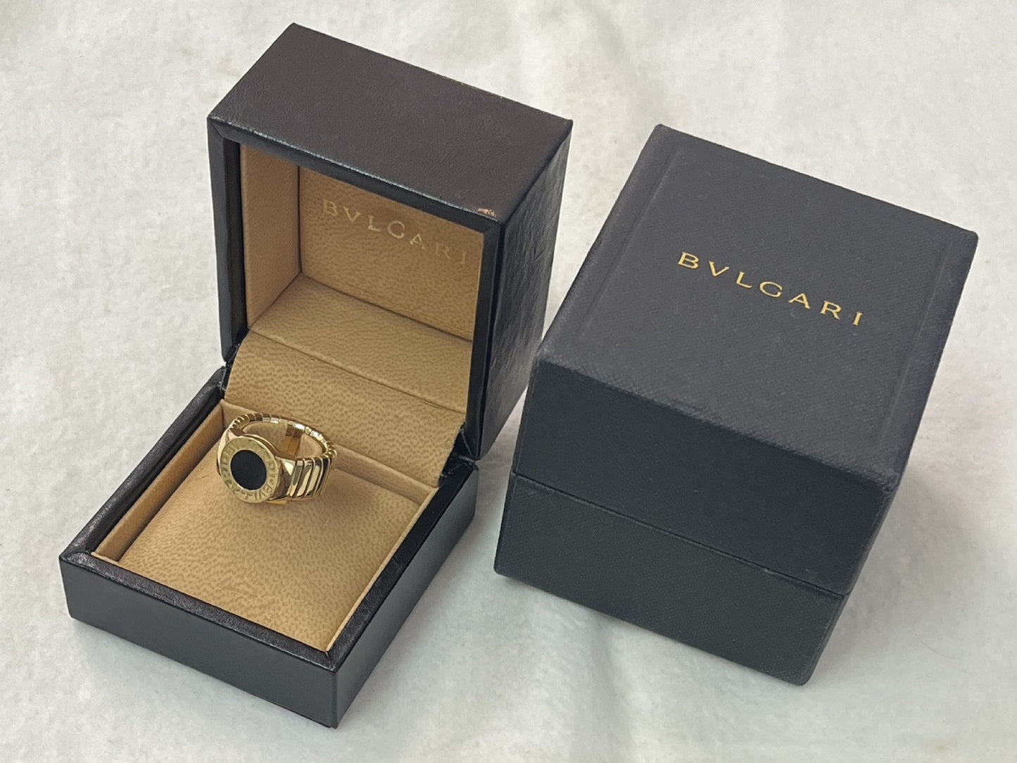 BVLGARI BB Onyx 750 19.5g Ring