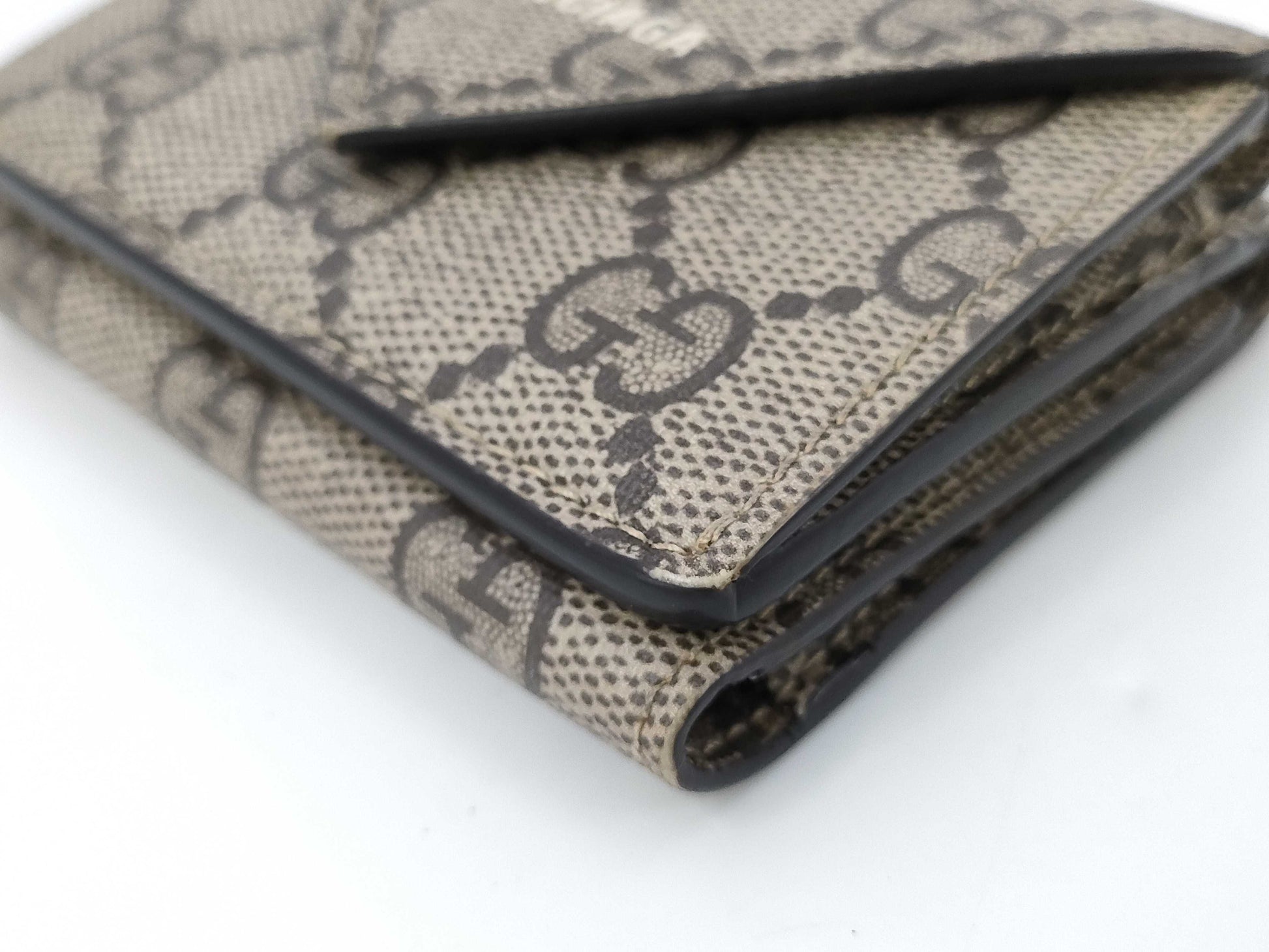 BALENCIAGA GUCCI Collaboration Tri-Fold Wallet Wallet