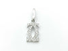 Cartier 2C Diamond 750 2.2g Pendant Top