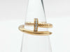 Cartier Justo Ankle #51 Diamond PG Au750 7.5g Ring