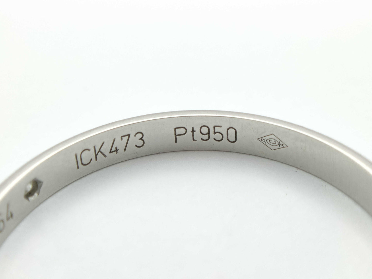 Cartier Band #64 PT950 3.8g Ring