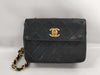 CHANEL CHANEL Lambskin Mini Matelasse Chain Shoulder Bag