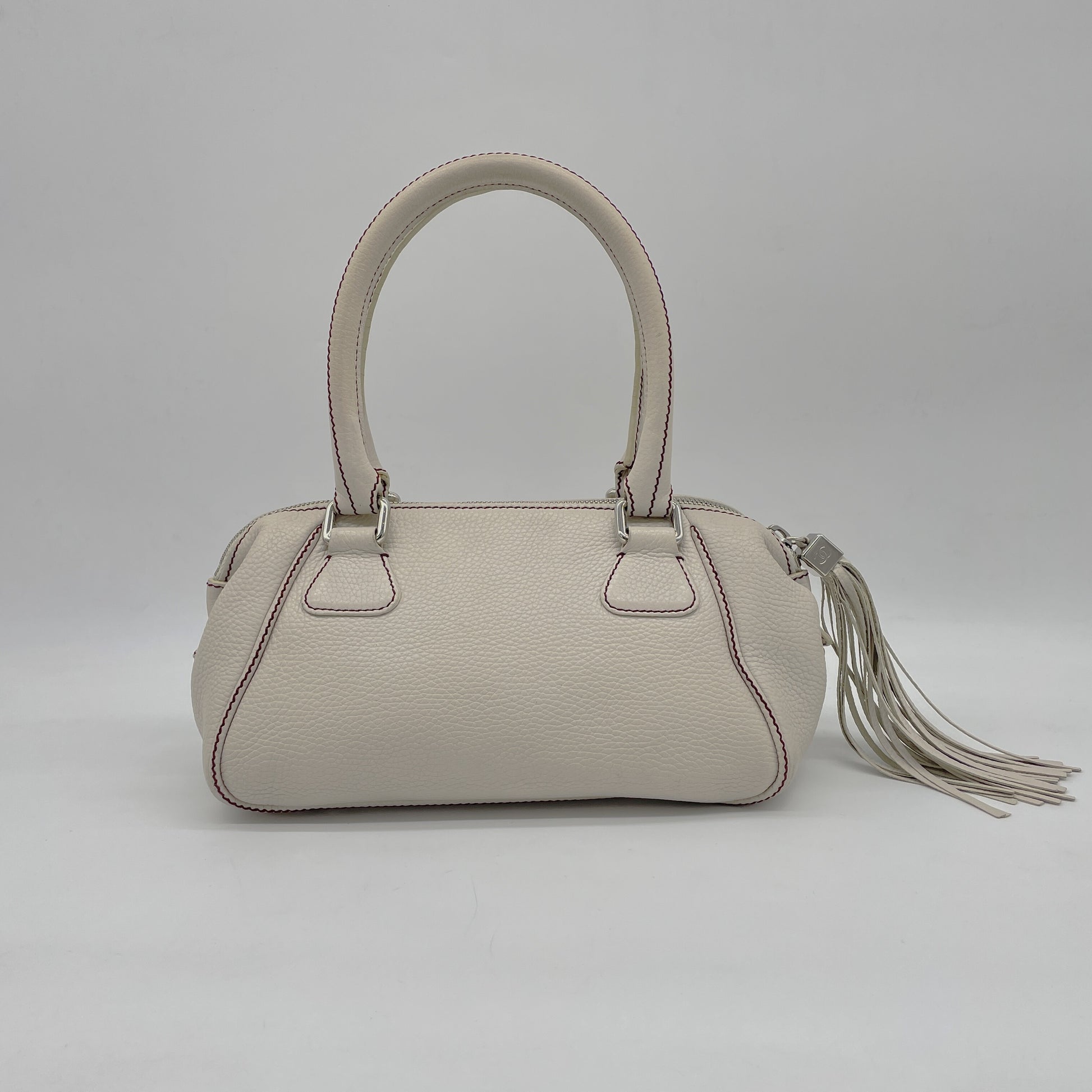 CHANEL CHANEL Fringe Boston Bag 8th Range Boston Bag