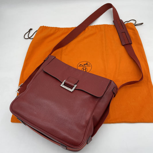 HERMES HERMES Tibetan Vertical Shoulder Bag □I Shoulder Bag