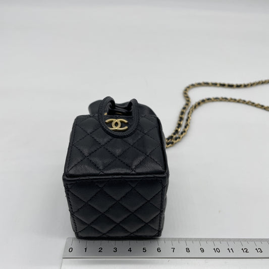 CHANEL CHANEL Mini Drawstring Chain Shoulder Bag, No. 31