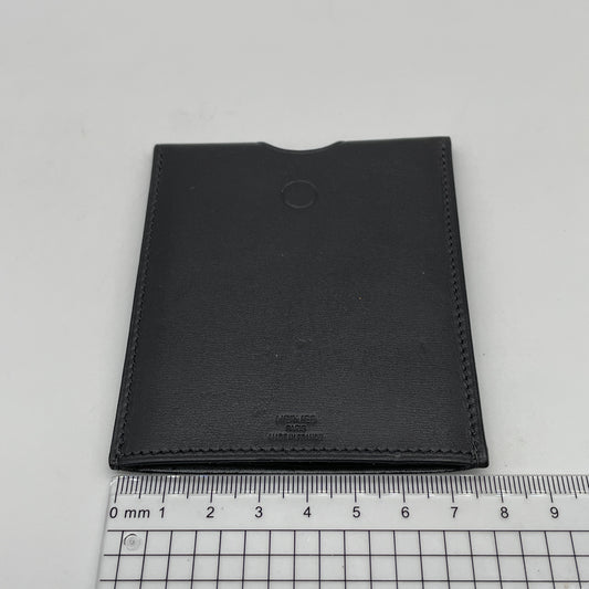 HERMES HERMES Noir Pass Case Card Case, Pass Case, Business Card Holder