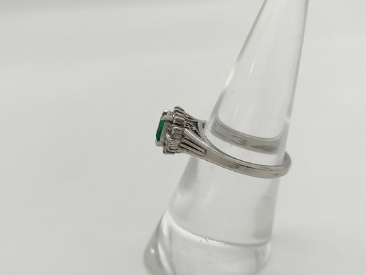 Mitsukoshi E0.34ct D0.27ct PT900 4.5g Ring