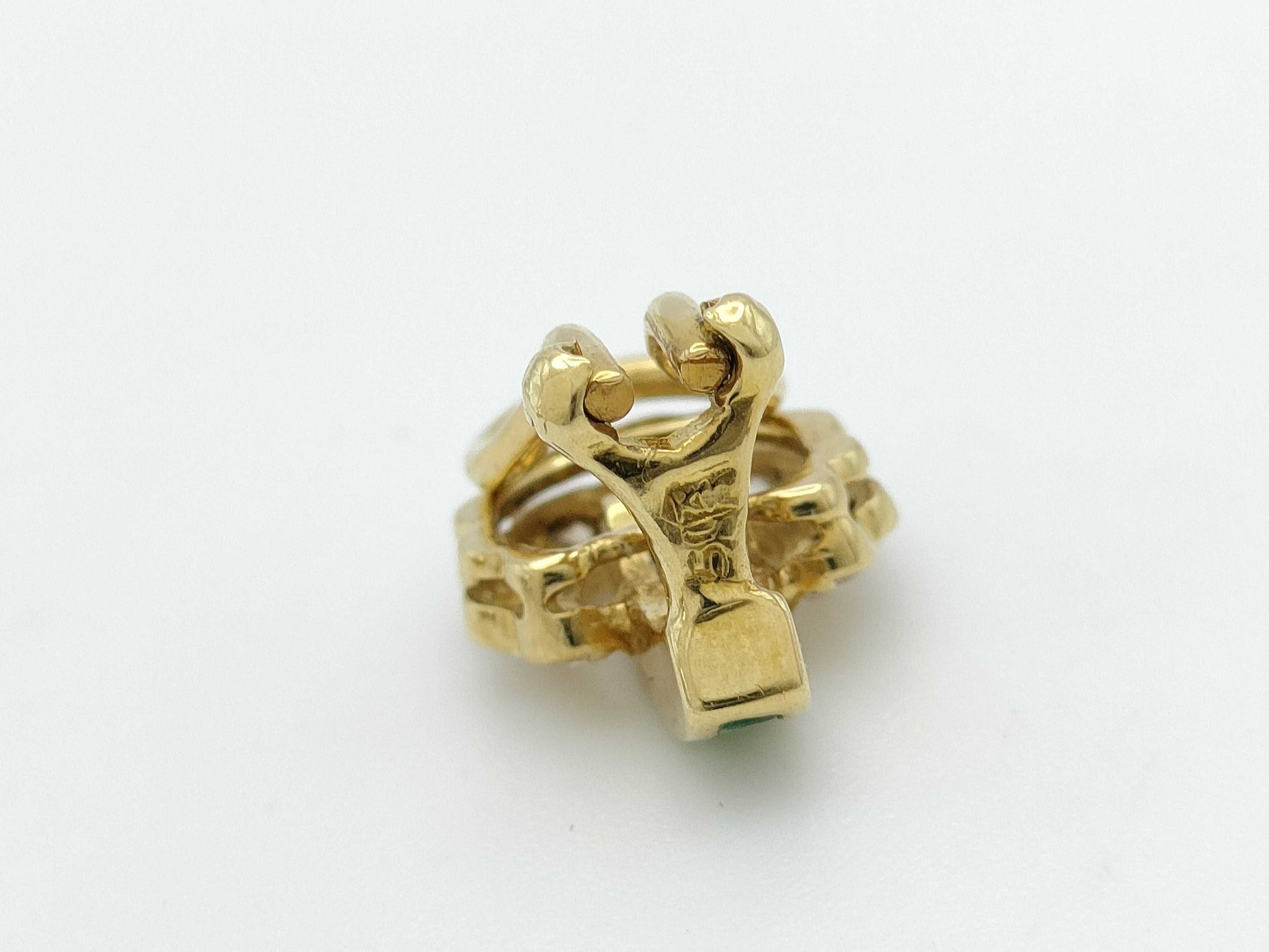 E0.59ct D0.55ct K18 5.0g Earrings