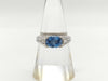 AQ1.20ct D0.13ct PT900 7.8g Ring