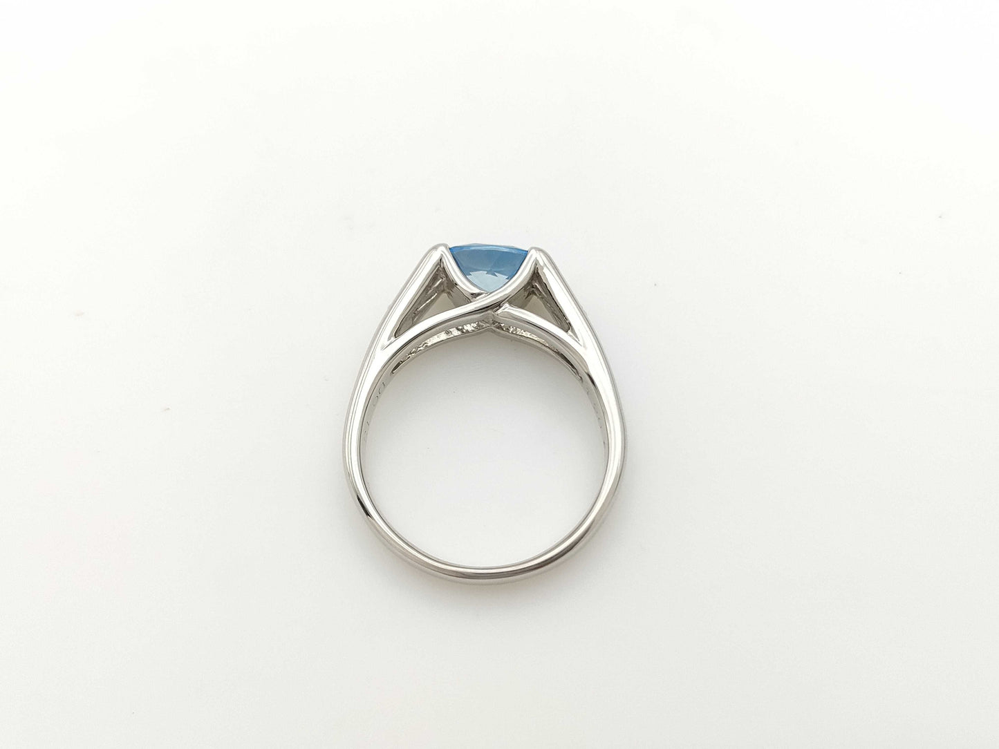 AQ1.20ct D0.13ct PT900 7.8g Ring