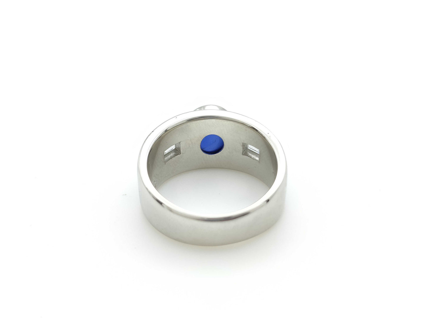 SS2.45ct D1.00ct PT900 12.7g Ring