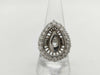 D2.03ct 20pcs Empty Frame PT900 18.0g Ring