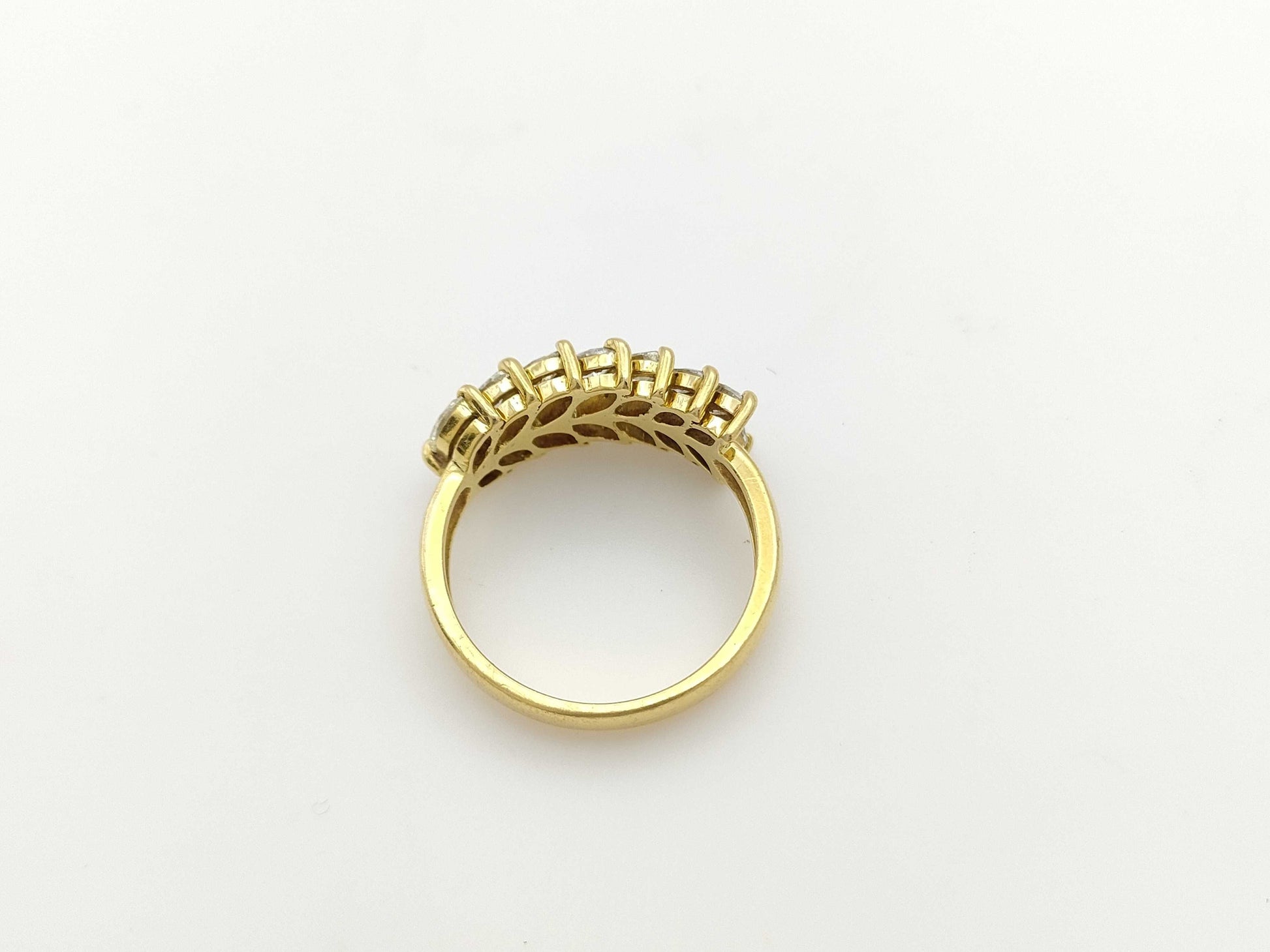 Diamond K18 5.5g Ring