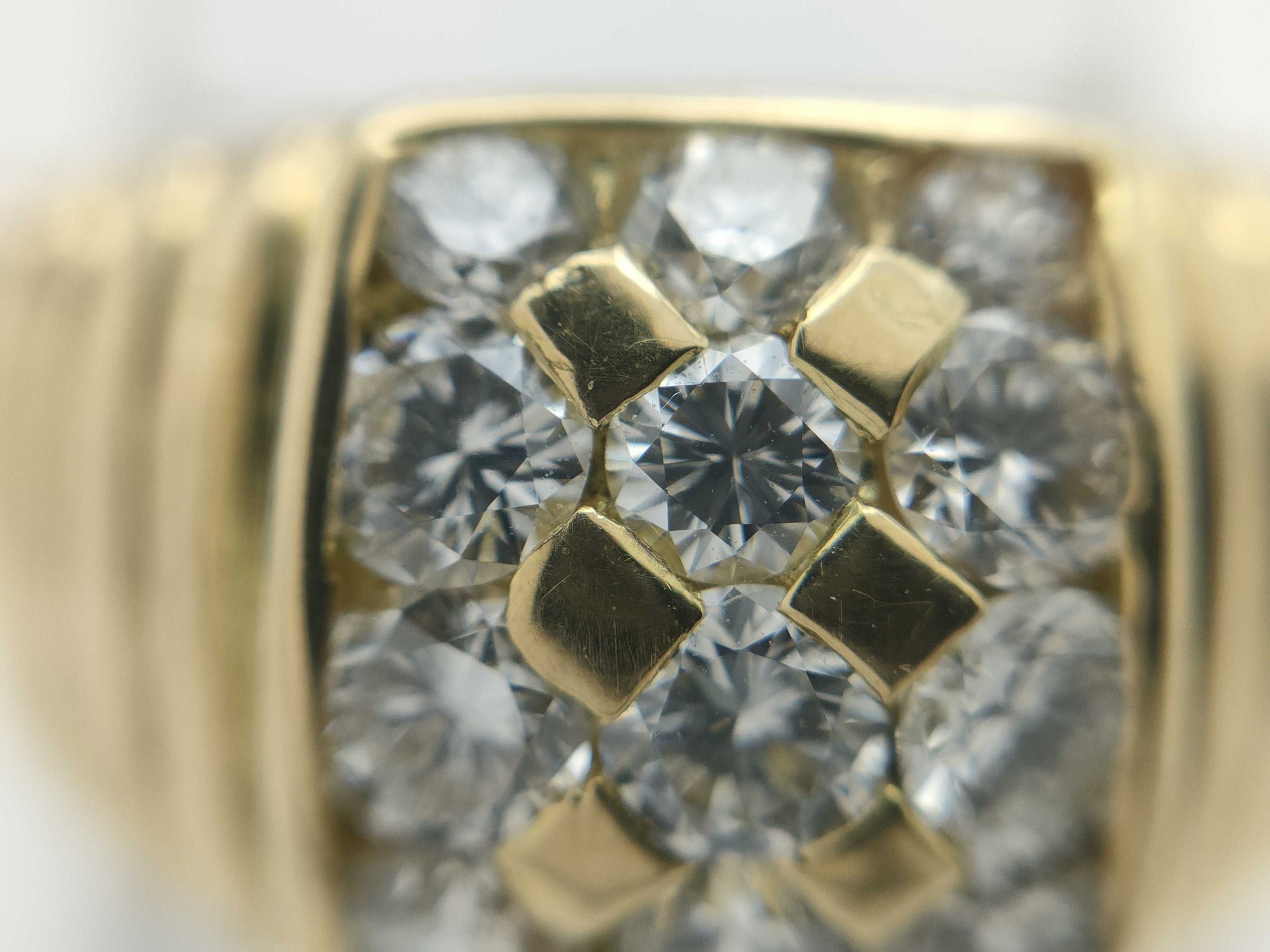 D0.97ct K18 7.1g Ring