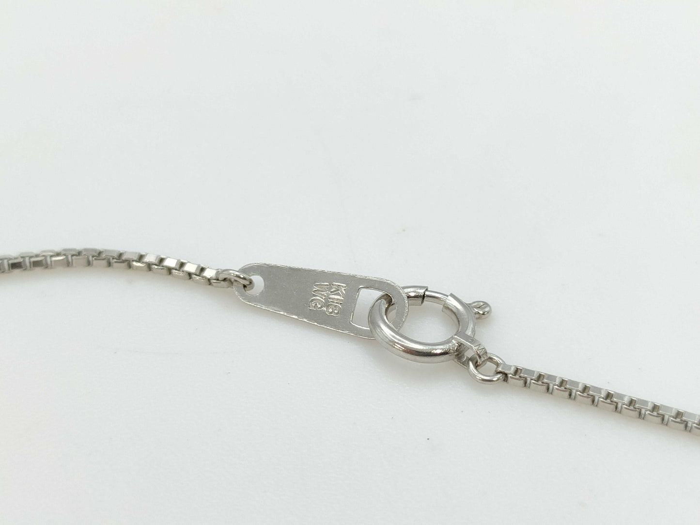 TASAKI TASAKI D0.39ct Cross K18WG 9.2g Necklace