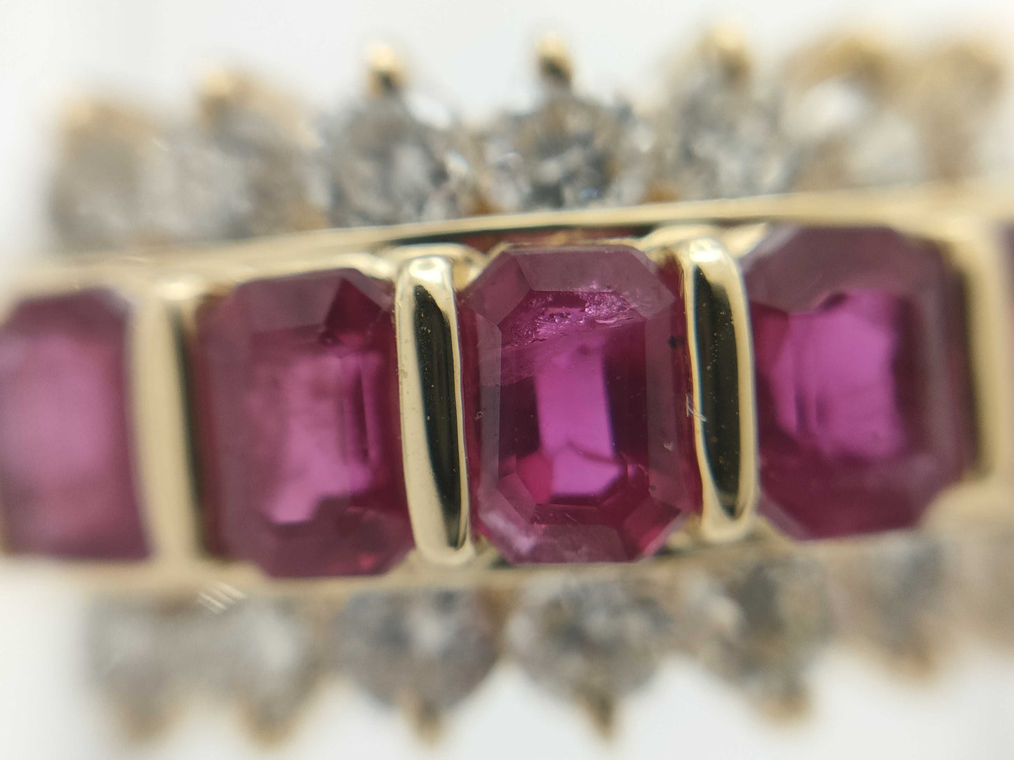 R1.14ct D0.65ct K18 4.2g Ring