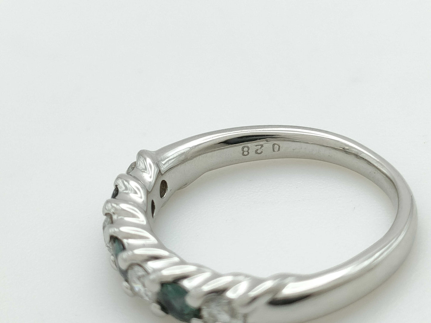 AX0.27ct D0.28ct PT900 4.5g Ring