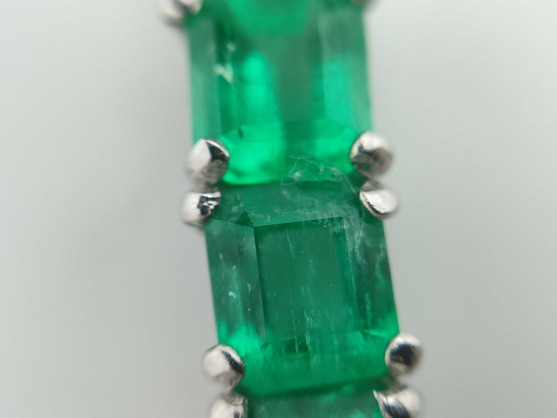 E2.00ct D0.02ct PT900/850 8.0g Necklace