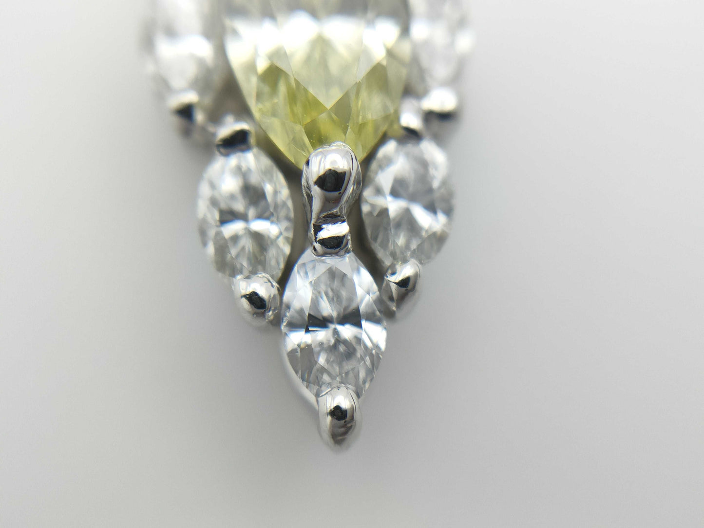 D0.36ct D0.40ct PT900/850 4.4g Necklace