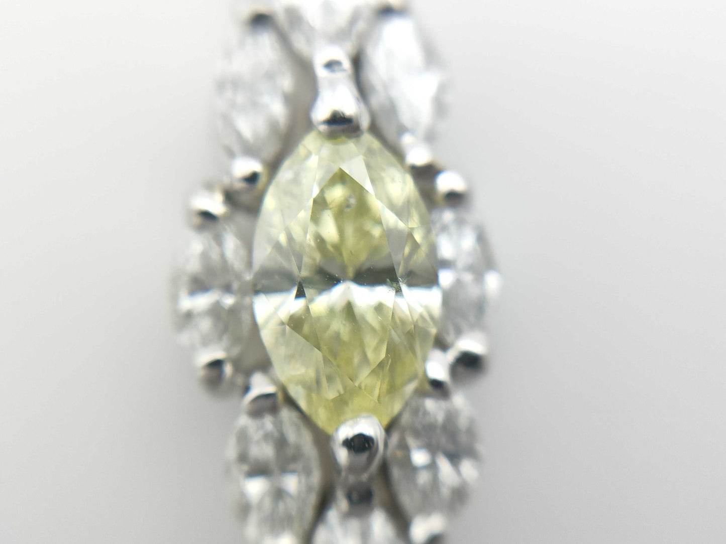 D0.36ct D0.40ct PT900/850 4.4g Necklace